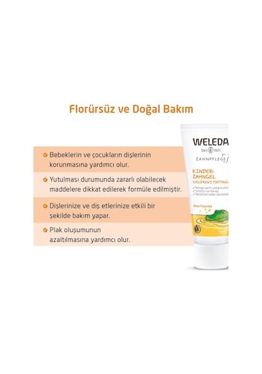 Weleda Bebek ve Çocuklar için Organik Diş Macunu 50 ML
