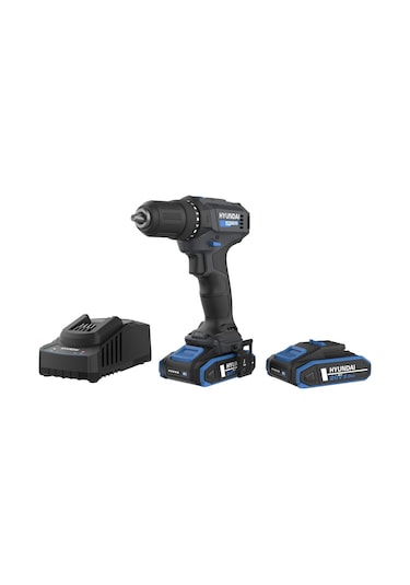 Hyundai DD20S-40 40NM Çantalı Set 2 x 2 AH Akülü Matkap