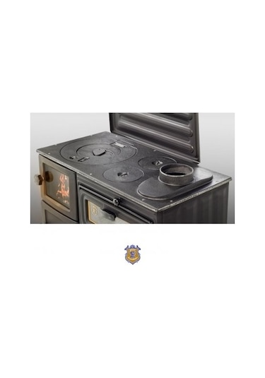 Soba Erendemir Kuzine Şömine Döküm Pik Ayaklı Em804B-D-P