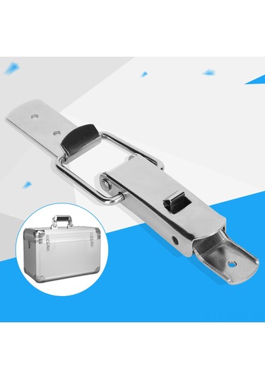 Samdoo Stainless Steel Otomatik Kilitleme Kancası - Dolaplar, Kutular, Kapılar İçin Dayanıklı Ve Anti-rusluk Özelliği