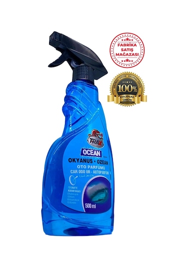 Okyanus Kokulu Ferah Oto Ev Oda Sprey Parfüm Trax 500 Ml