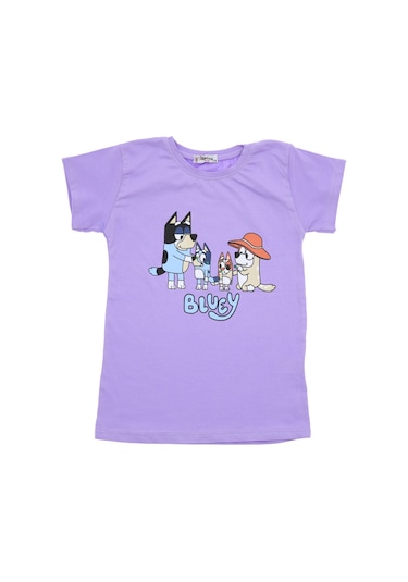 Crassi Kız Çocuk T-shirt 00329 Lila