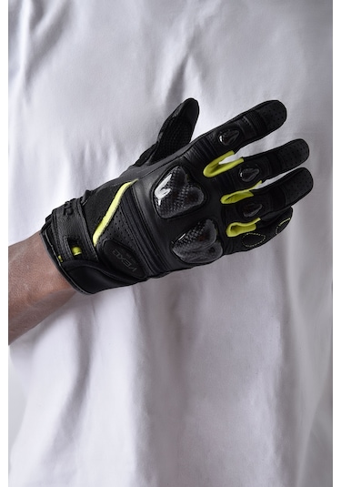 Vexo Gp Tech Pro Aır Motosiklet Eldiveni Sarı - Siyah