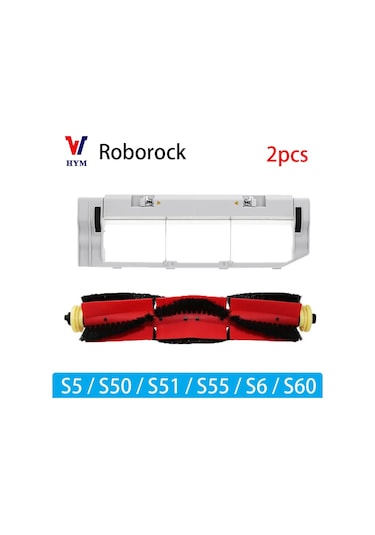 Haoyunma Roborock S5/s6 Elektrikli Süpürge Hepa Filtre Ve Yedek Fırça Seti Bej