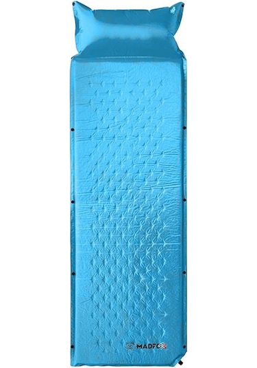 Madfox Outward Ultralight Yastıklı Şişme Kamp Matı Mavi Açık Mavi