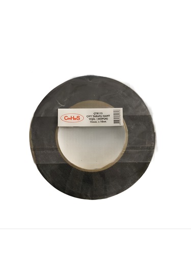 Cevhers Çift Taraflı Bant 15mm 10mt Yeşil