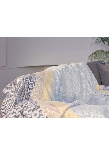 Doqu Nida Battaniye Çift Kişilik Sarı Diğer