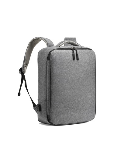 İş Sırt Çantası Erkek Bilgisayar Sırt Çantası Erkek Okul Çantası Öğrenci Sırt Çantası gri