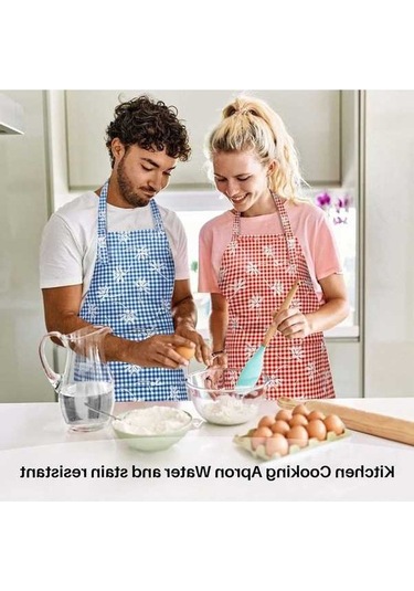 Fastbuy Mutfak Pişirme Önlüğü, Kadınlar/erkekler İçin Ayarlanabilir Şef Önlükleri, 2 Adet Hediye Kutusu Paketi Diğer