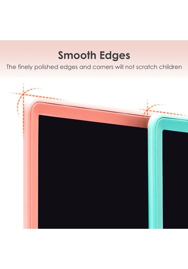 Ximistore9 "15 İnç Lcd Çocuk Yazı Tahtası - Tek Tuşla Silme, Duvar Karalamalarını Önler, Çizim Tableti" Diğer