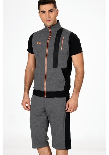 M.Ferry Erkek Y.Balıkçı Yaka 3 Lü Kaprili Eşofman Takım 19141