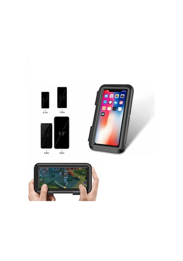 Powertec Motosiklet Ayna Bağlantılı Telefon Tutucu