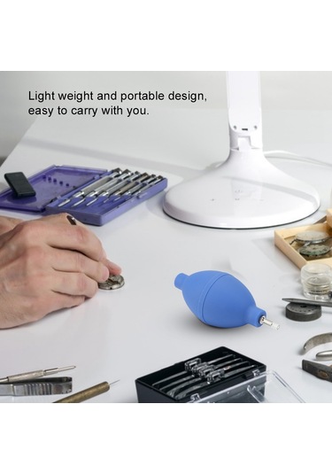 Kol Saatlerini, Aletleri, Tozu, Hava Pompasını Ve Saat Aksesuarlarını Temizlemek İçin Yumuşak Kauçuk Temizleme Üfleyici