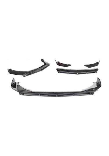 Fiat Doblo D4 Ön Lip Parlak Siyah 3 Prç Brabus Abs