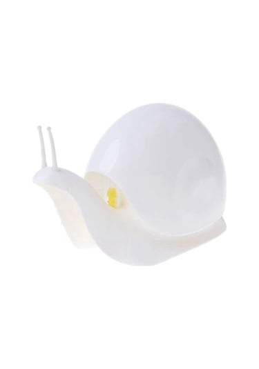 Xiaaokeji Sevimli Salyangoz Sabunluk Mutfak Banyo Vb. 120ml Beyaz Beyaz