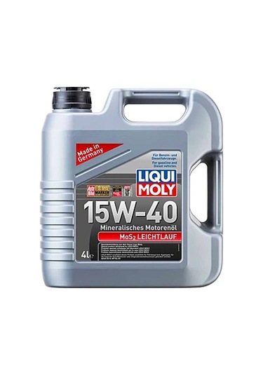 Lı2631 - 15w40 Mos2'li Motor Yağı Leıchtlauf 4l - Liqui Moly