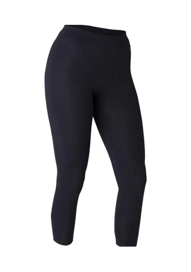 Kadın Siyah Lohusa Hamile Tayt B3041