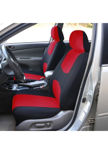 Hombey 9 Parça Gri Araba Koltuk Kılıfı - Dayanıklı, Yıkama Uygun, Solmaz, Tüm Mevsimler İçin Evrensel Tip