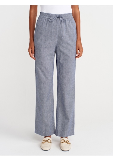 Dilvin 72144 Pijama Pantolon-lacivert Lacivert