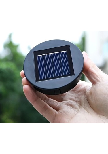 Xuweiwei 4 Paket 2 Adet Değiştirme Güneş Işığı Parçası 10 Lümen Led Su Geçirmez Üst Kiti Dış Mekan Dıy Avizeler İçin