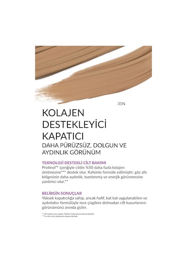 Avon Anew Düzgünleştirici Ve Tazeleyici Likit Kapatıcı 12 ML 31n Medium 0