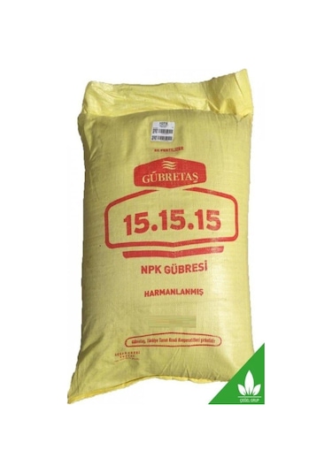25 KG 15 15 15 Kompoze Azot Fosfor Potasyum Kükürt Çinko Gübre
