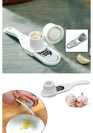 Lüks Pratik Sarımsak Rendesi Asorti