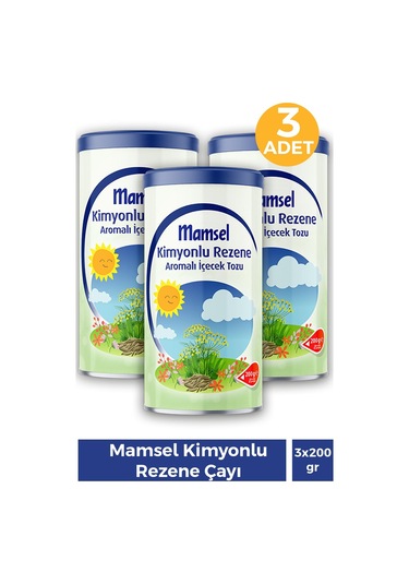 Mamsel Kimyonlu Rezene Çayı 200 Gr 3 Adet