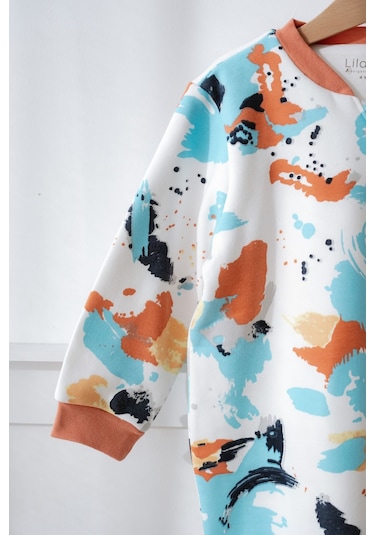 Lilabio Kız Erkek Çocuk %100 Pamuk 1.5 Tog Desenli Uyku Tulumu Çok Renkli Lilabio Kız Erkek Çocuk %100 Pamuk 1.5 Tog Desenli Uyku Tulumu Çok Renkli