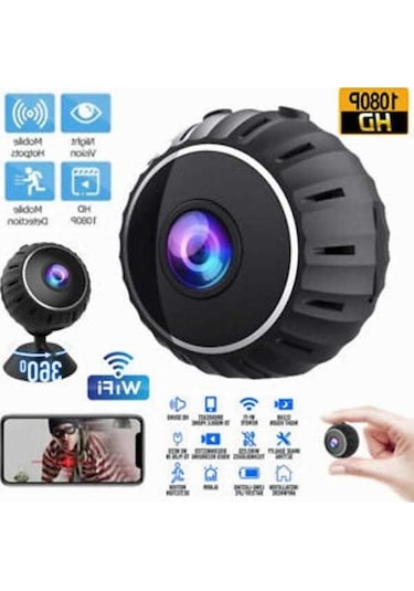 Maoyaya A9 Pro X10 Mini Wifi Güvenlik Kamerası, Gece Görüşlü Ve Uzaktan İzleme