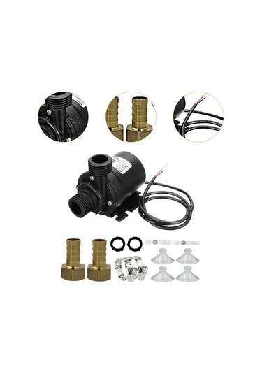 Trendooze Suntek 12v Fırçasız Su Pompası, 800l/h, Ev/yaşam