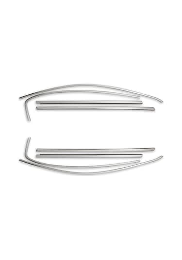 Fiat Egea Sedan Krom Cam Çerçevesi Ful Set 2016-2021 8 Parça