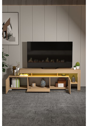 Luma Led Işıklı Tv Ünitesi Miro