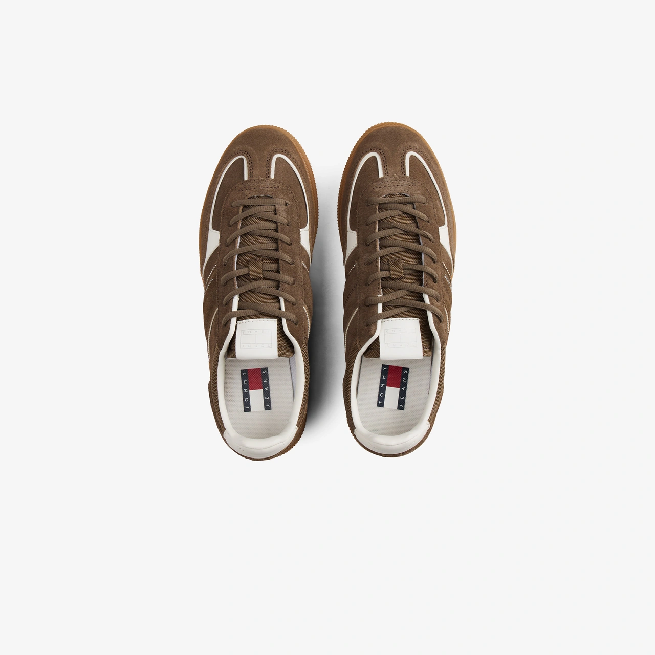Tommy Hilfiger Kadın The Greenwich Edge Süet Kahverengi Sneaker En0en02838 Kahverengi