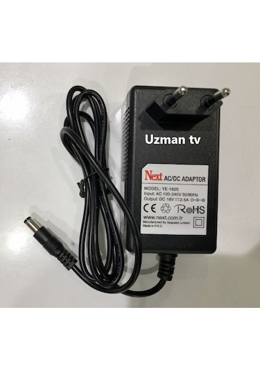Next Ye 1625 / 1605 / 1610 16V 2.5A Santral Adaptörü