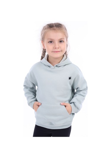 Toontoy Kız Çocuk Sweatshirt Yeşil