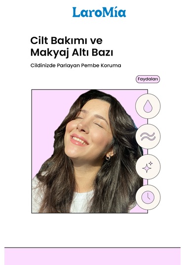 Laromia Leke Karşıtı Cilt Aydınlatıcı Ve Ton Eşitleyici Pembe Güneş Kremi SPF50+ 50 ML