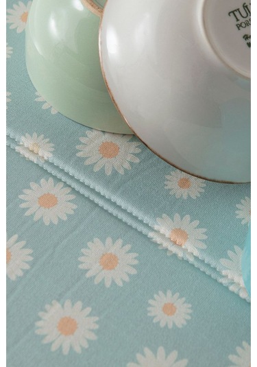 Bulaşık Kurutma Örtüsü, Bulaşıklık, Tezgah Üstü Bulaşık Matı, Süper Emici Mutfak Matı, Papatya Desen Çok Renkli