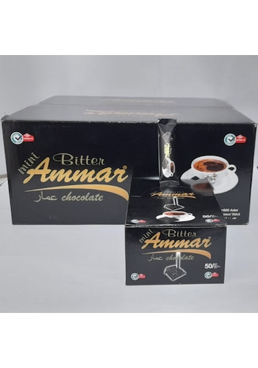 Ammar Bitter Çikolata 600 x 7 G