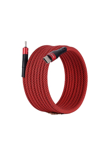 Bmcc-03 Kirmizi Manyetik Usb-c-usb-c Kablo 2 M, 60 W Hızlı Şarj