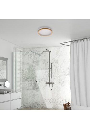 Plafonia Tavan Plafonyer Led Avize 20 Cm Gold