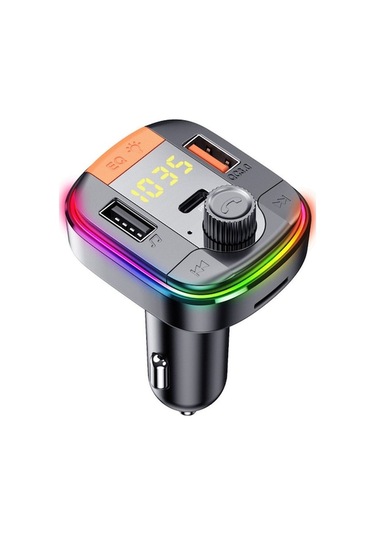 Bluetooth Fm Verici İle Araba Mp3 Çalar - Usb/pd Şarj, Ellersiz Arama, Tf/usb Okuyucu Ve Voltmetre Desteği