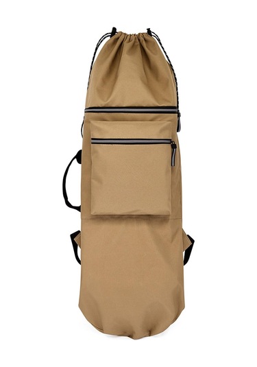 Dış Mekan Sporları, Kaykay Ekipman Aksesuarları İçin Ayarlanabilir Kayışlar Ve Birden Fazla Cepli Yansıtıcı Kaykay Sırt Çantası