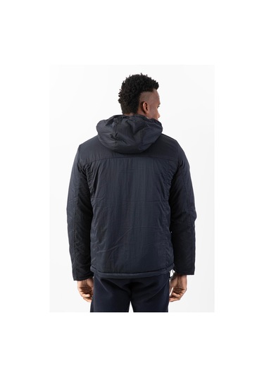 Maraton Sportswear Regular Erkek Kapşonlu Uzun Kol Basic Lacivert Ceket 21365 Lacivert