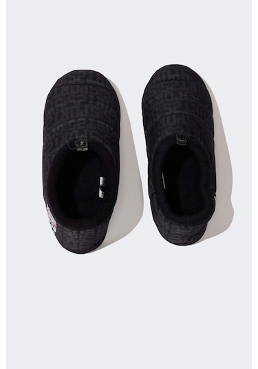 Defacto Erkek Düz Taban Slip On Terlik D3085ax24wnbk23 Siyah