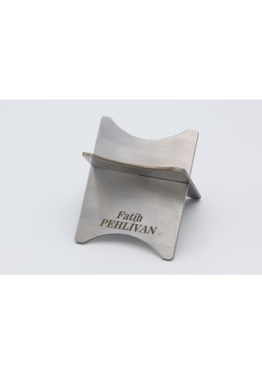 Lorbeer Puro Tutucu Sehpa Krom Paslanmaz