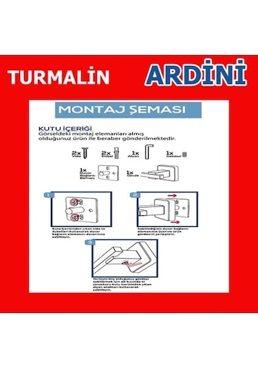 Turmalin Kağıt Havluluk Siyah Çok Renkli