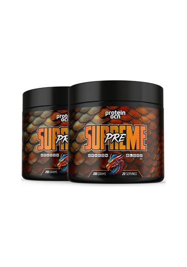 Proteinocean Preworkout Supreme Dragon Blood - 280g X 2 Adet