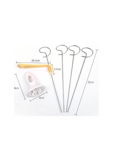 Cbtx Tornado Patates Spiral Kesici Dilimleme Patates Cipsi Pişirme Araçları