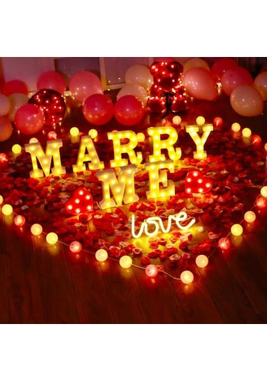 Mektup Lamba Anahtarı Tasarımı Uzun Ömürlü Dekorasyon O